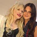 Courtney Love e Lana Del Rey ficaram amigas pela relação com o Nirvana - Reprodução