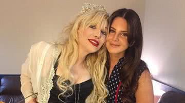 Courtney Love e Lana Del Rey ficaram amigas pela relação com o Nirvana - Reprodução