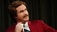 Ator Will Ferrell durante evento do filme "O Âncora: A Lenda de Ron Burgundy", em 2004 - Evan Agostini/Getty Images