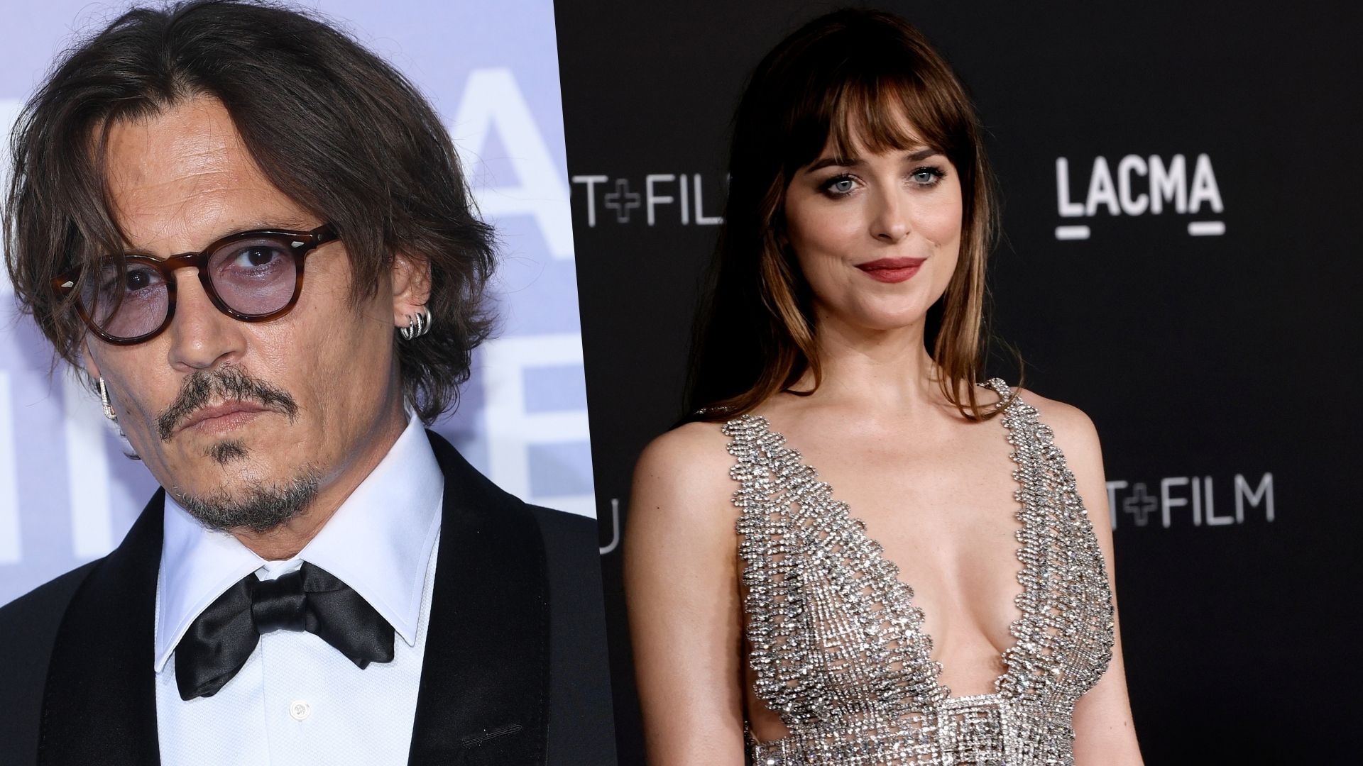 Dakota Johnson chama a atenção em Veneza ao lado de Johnny Depp