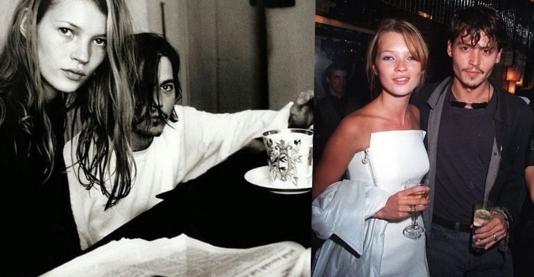 Johnny Depp e Kate Moss: conheça a história do icônico casal dos anos 90