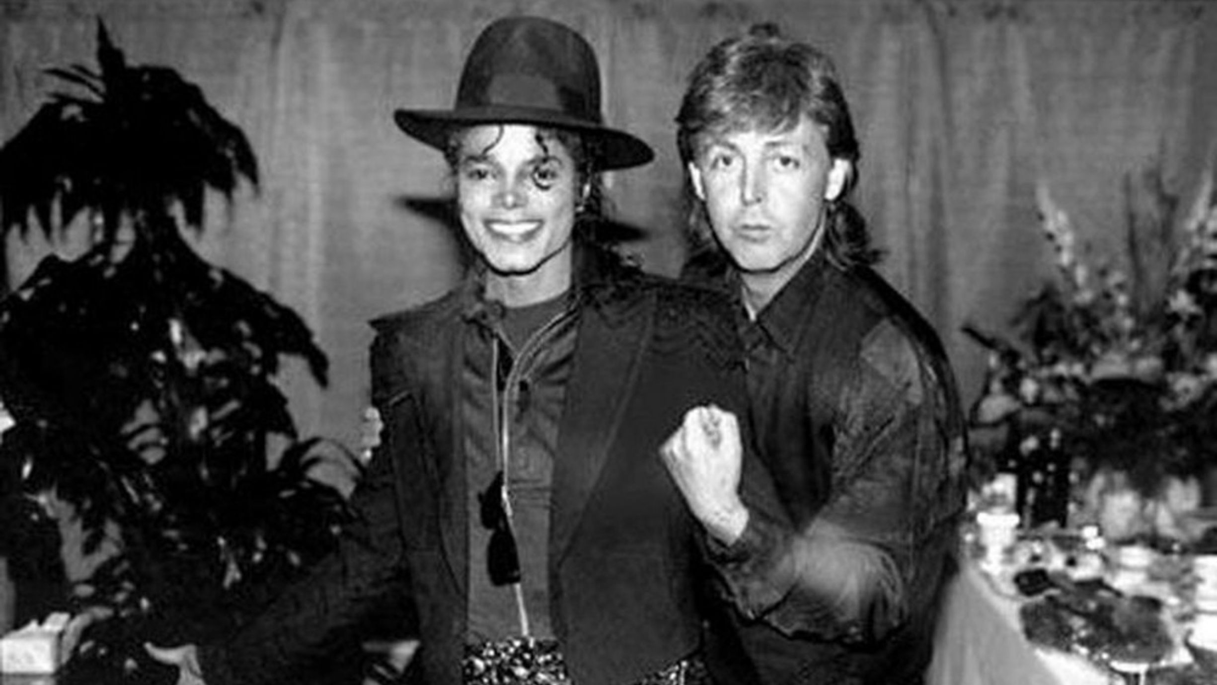 Michael Jackson e Paul McCartney amigos