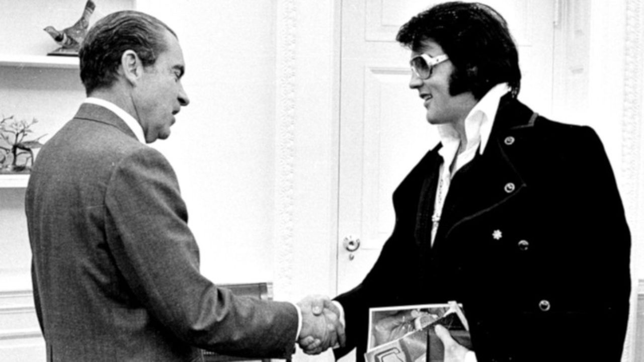 O dia em que Elvis Presley se reuniu com o Presidente Richard Nixon