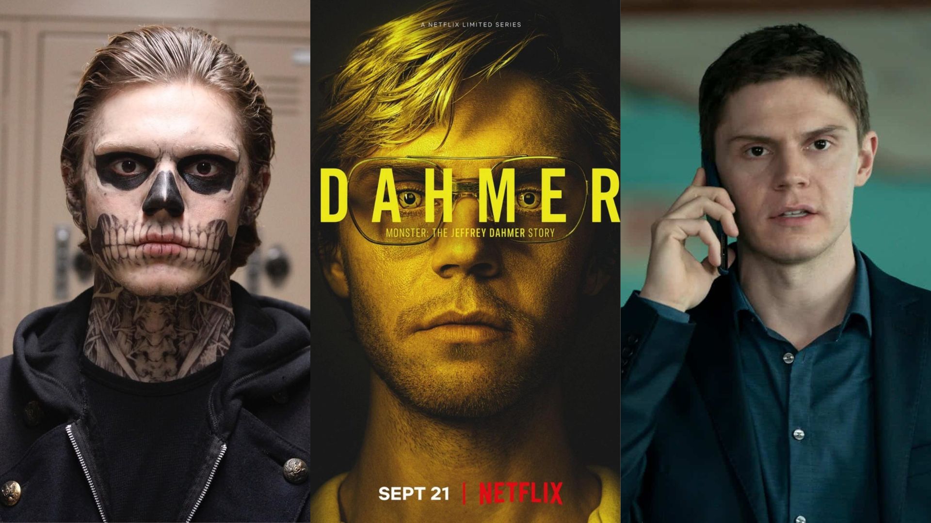 Além de Dahmer: 10 produções com Evan Peters no elenco