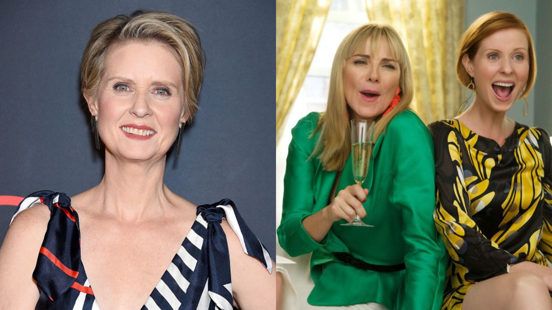 Cynthia Nixon fala sobre participação de Kim Cattrall em And Just Like That: “Eu me preocupo”