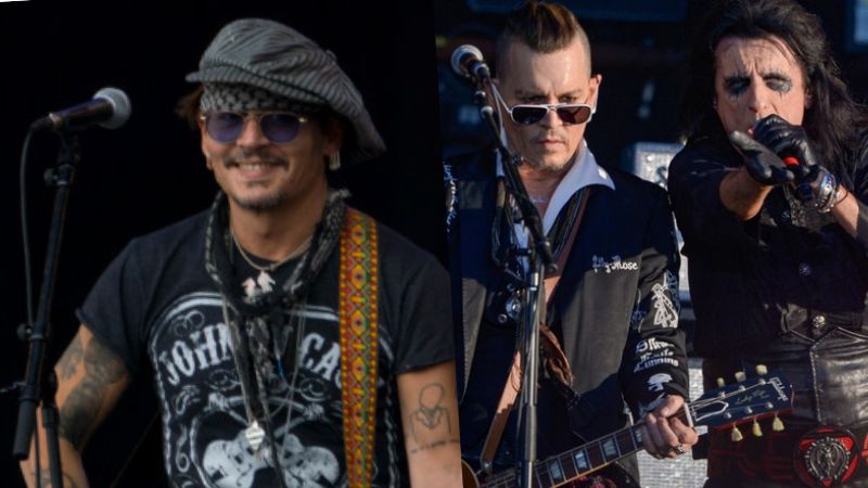 De ator a rockstar: por trás da carreira musical de Johnny Depp
