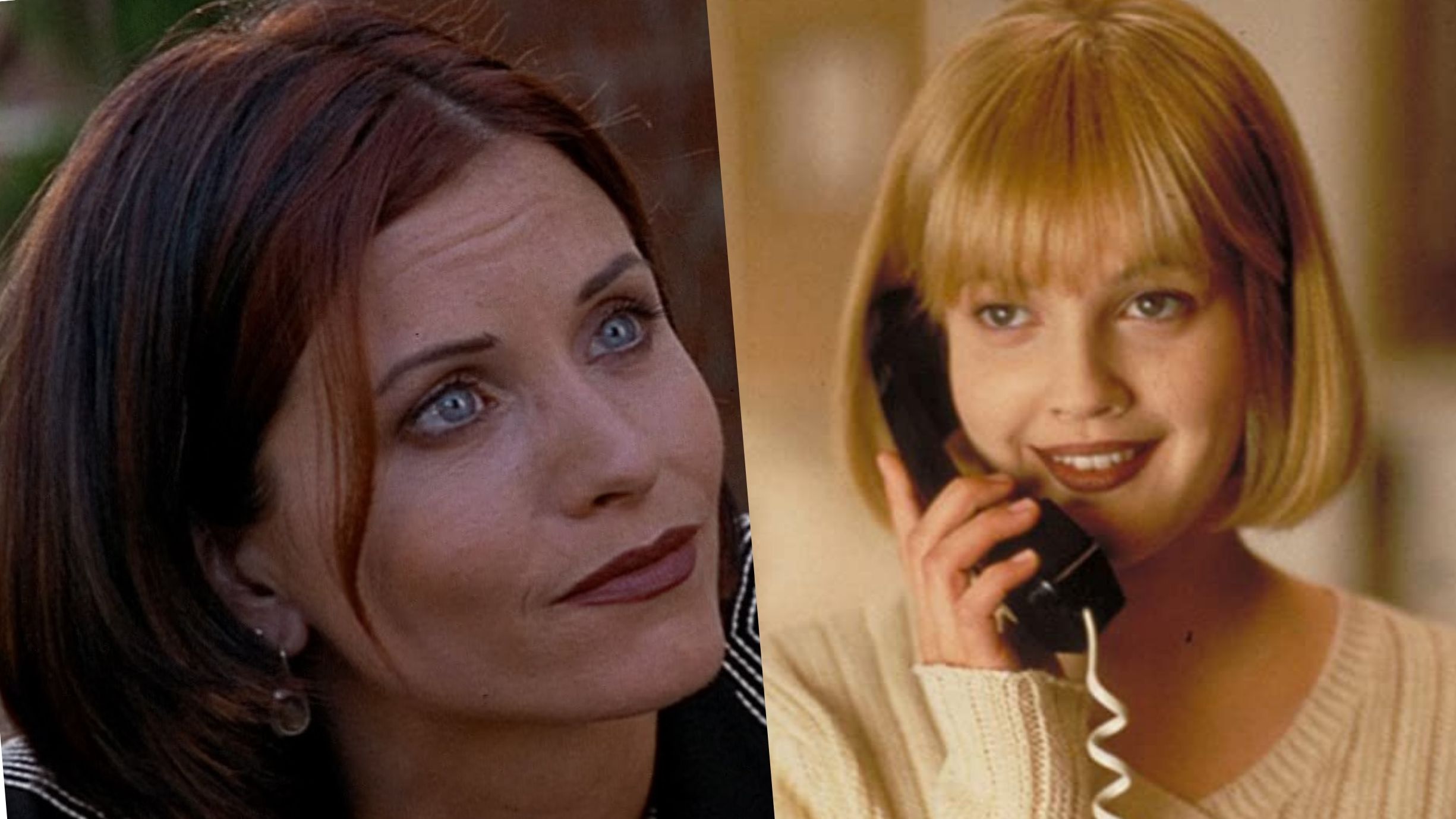 Drew Barrymore achou estar grávida em Pânico – e pediu ajuda de Courteney Cox!