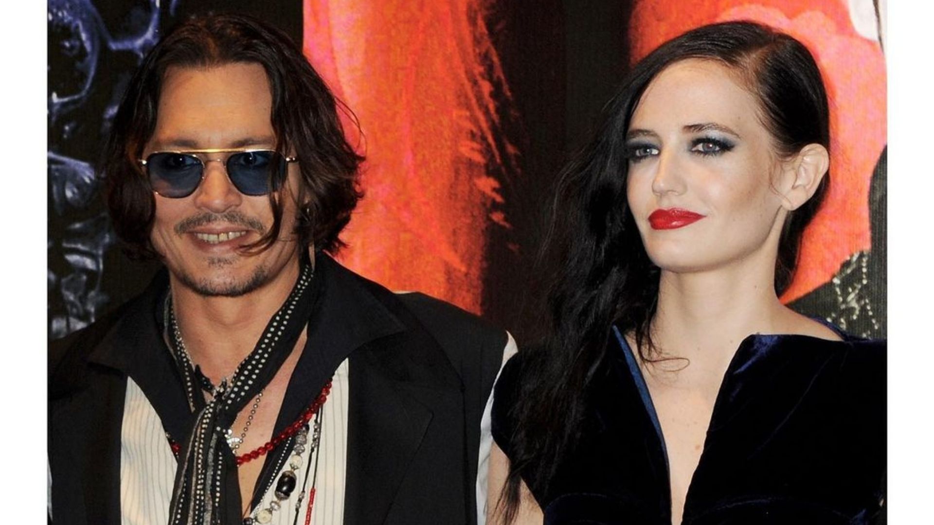 Eva Green demonstra apoio a Johnny Depp em julgamento com Amber Heard