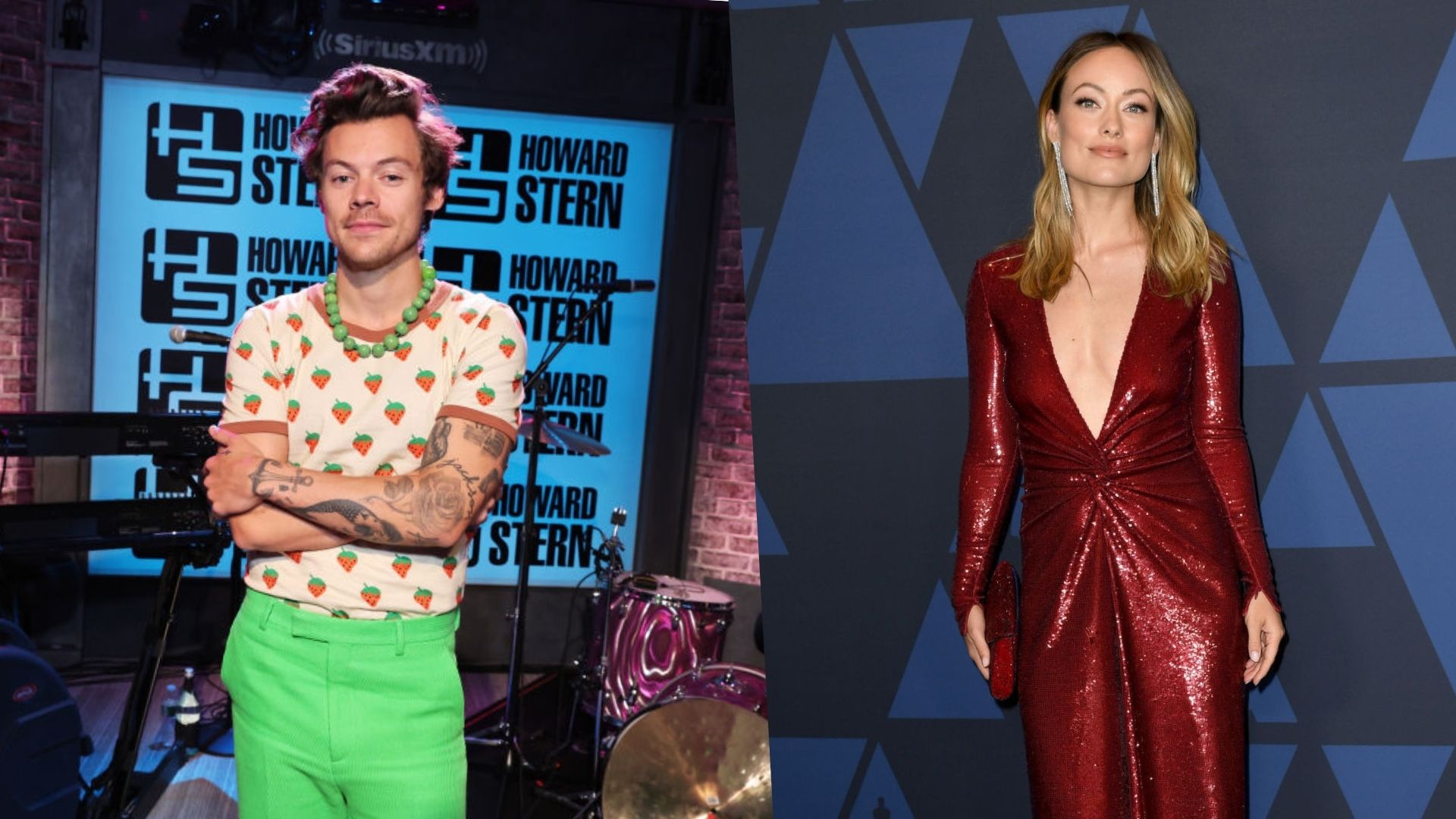 Harry Styles sobre Olivia Wilde pela primeira vez