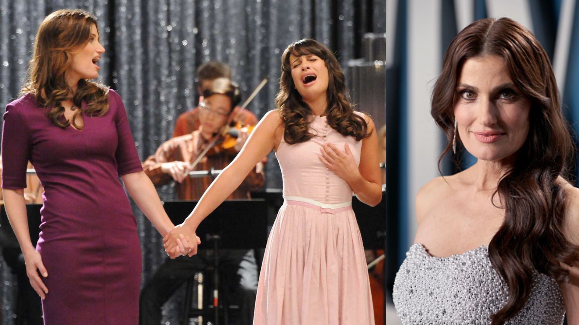 Idina Menzel diz que interpretar mãe de Lea Michele em Glee “não foi bom para o ego”