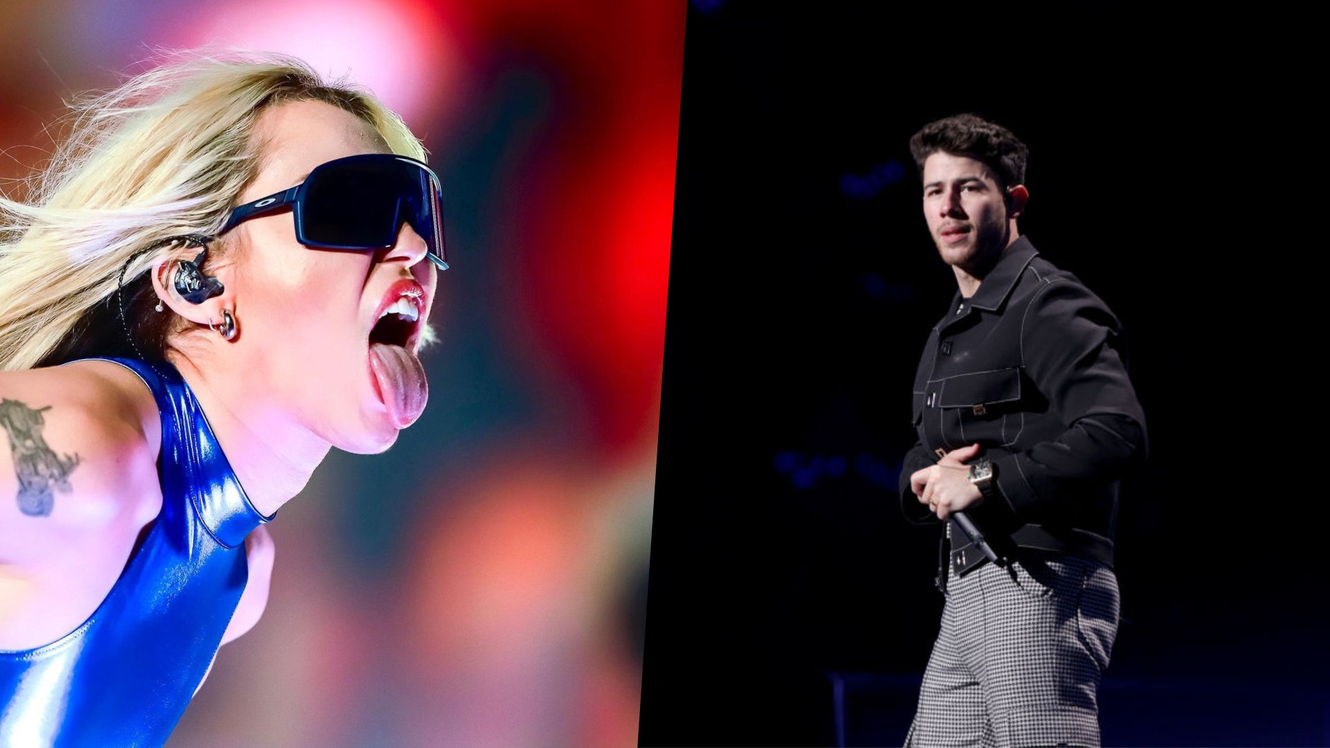 A inusitada reação de Miley Cyrus aos xingamentos a Nick Jonas no Lolla