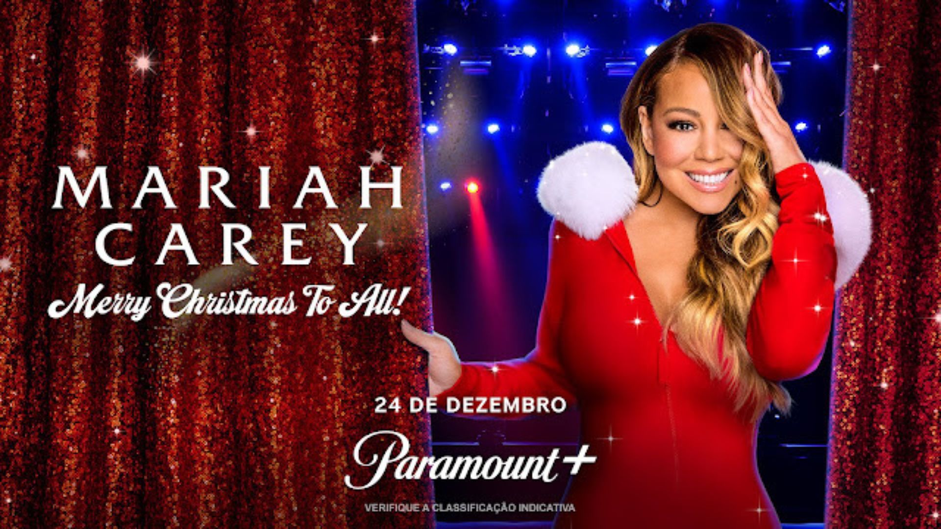 Mariah Carey: Merry Christmas to All | Especial da cantora chega ao Paramount+ na véspera de Natal