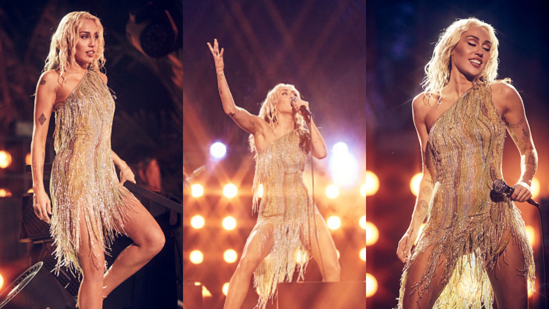 Miley Cyrus canta com Paris Hilton, Dolly Parton e outros artistas em especial de ano novo; assista