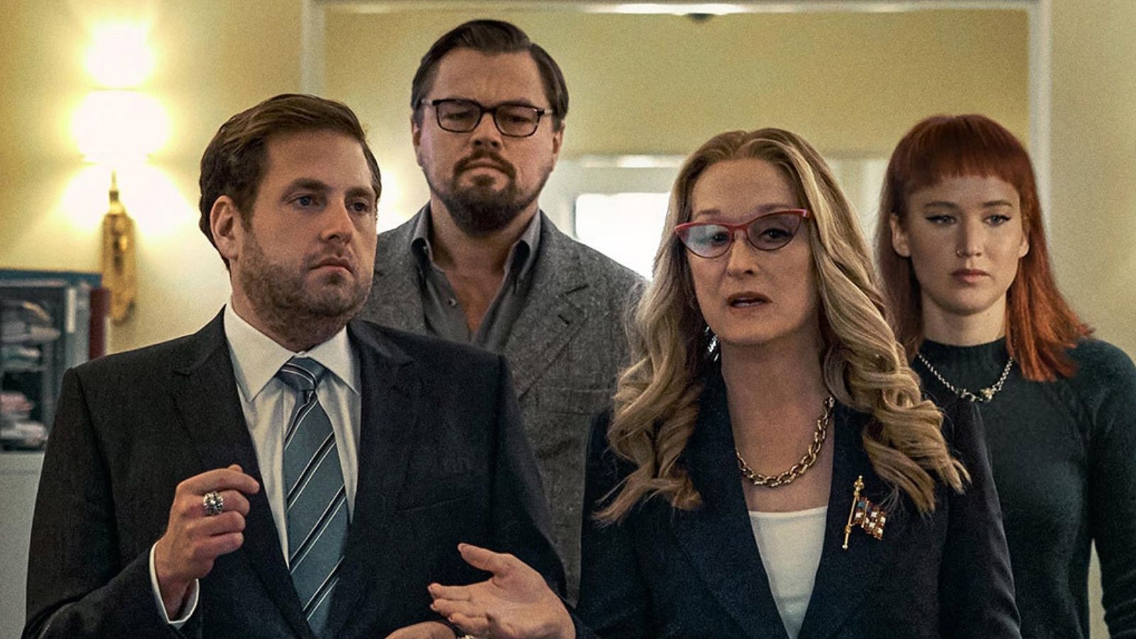 Hollywood inteira se reúne no teaser de “Não Olhe Para Cima”, novo filme da Netflix