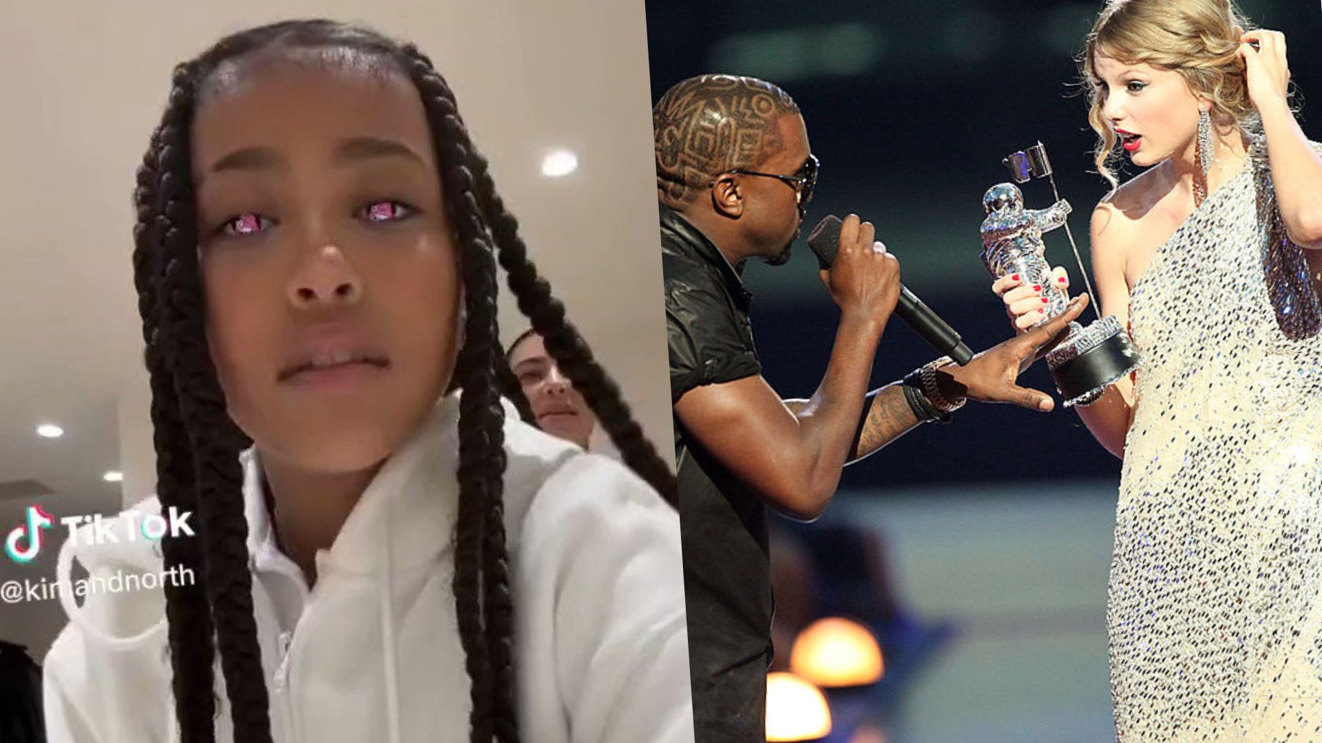 North West é swiftie, para o terror do pai; veja