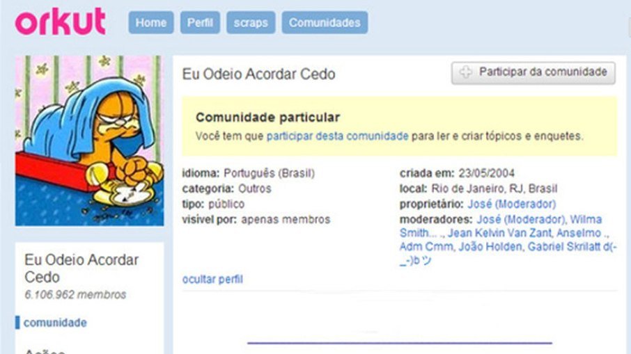 Orkut voltou? Site é reativo com mensagem misteriosa!