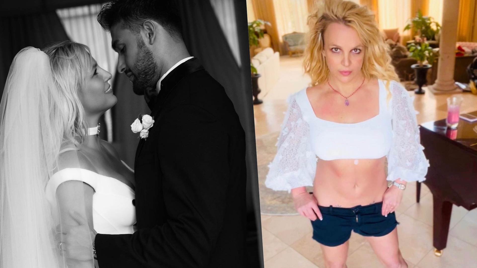 Sam Asghari desabafa sobre fotos de Britney Spears fazendo topless no Instagram