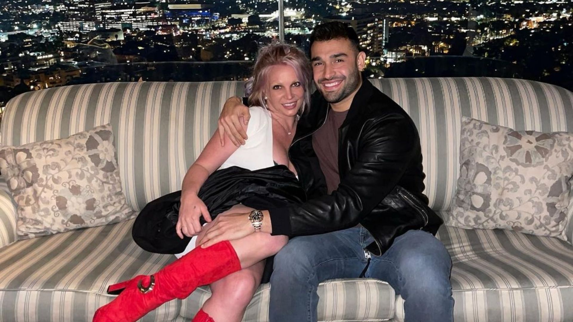 Como Sam Asghari está se sentindo com a ideia de ser pai?