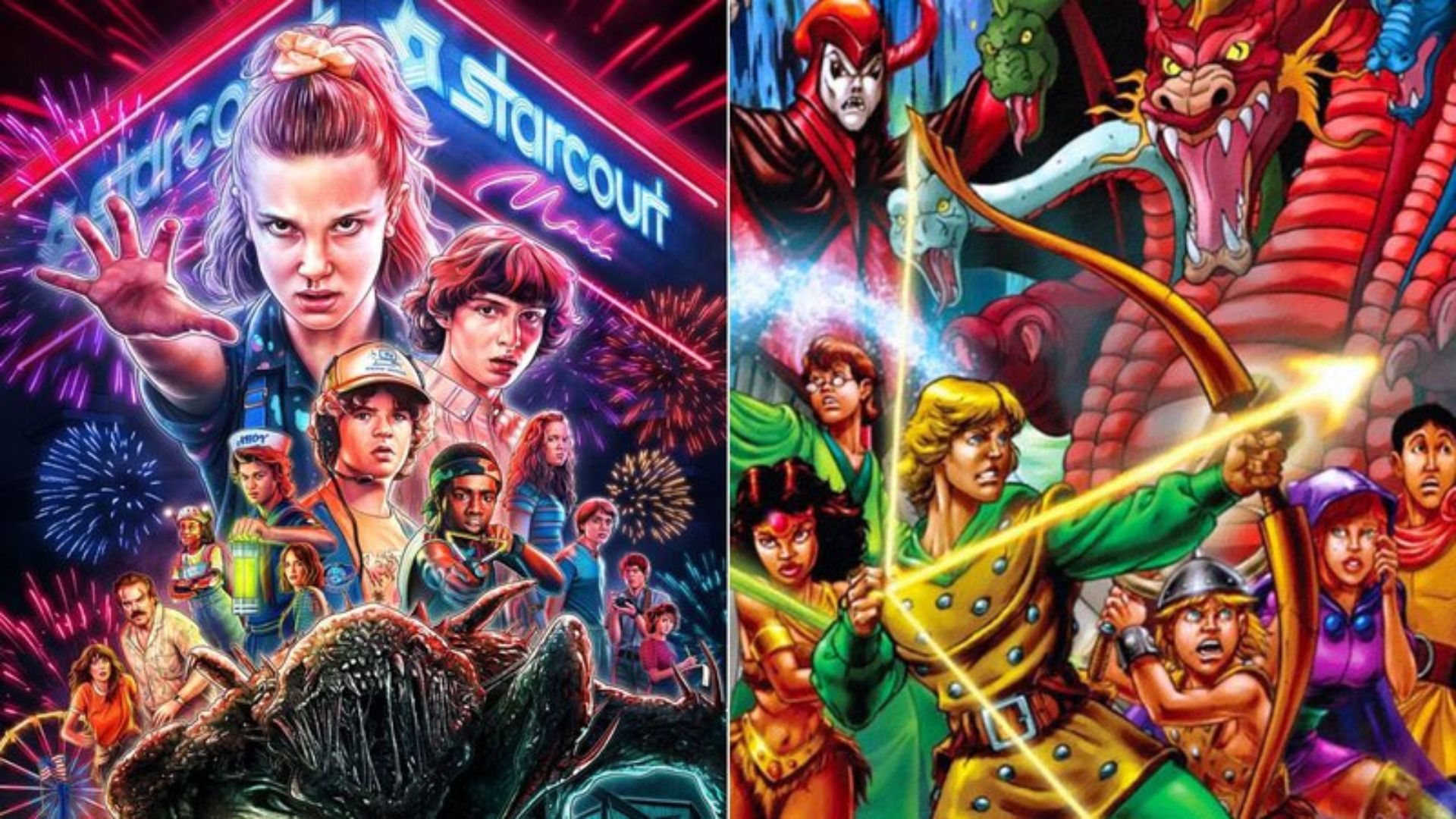“Stranger Things” ganhará animação inspirada em “Caverna do Dragão”