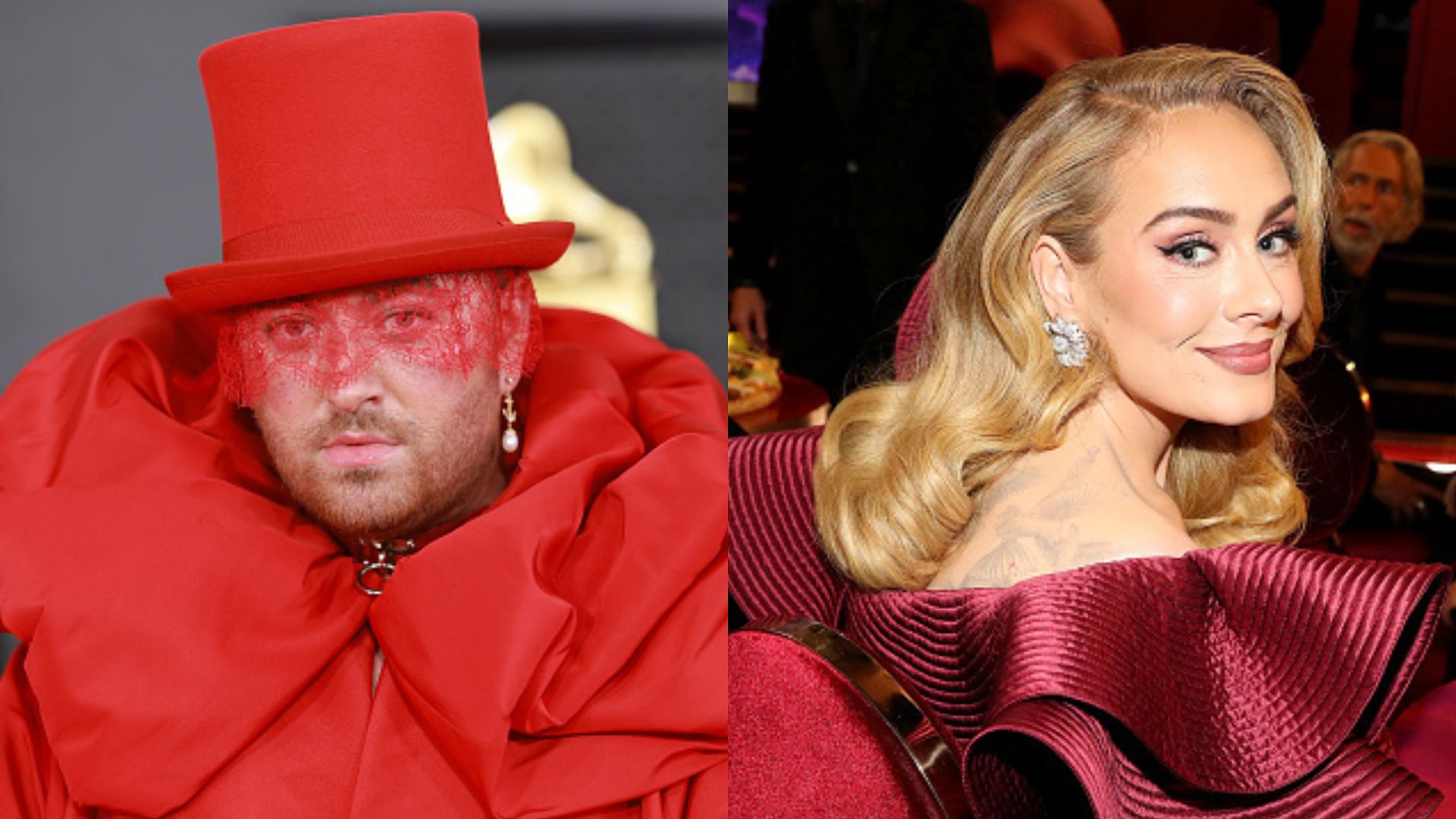 Teoria de que Adele e Sam Smith são a mesma pessoa chega ao fim no Grammy