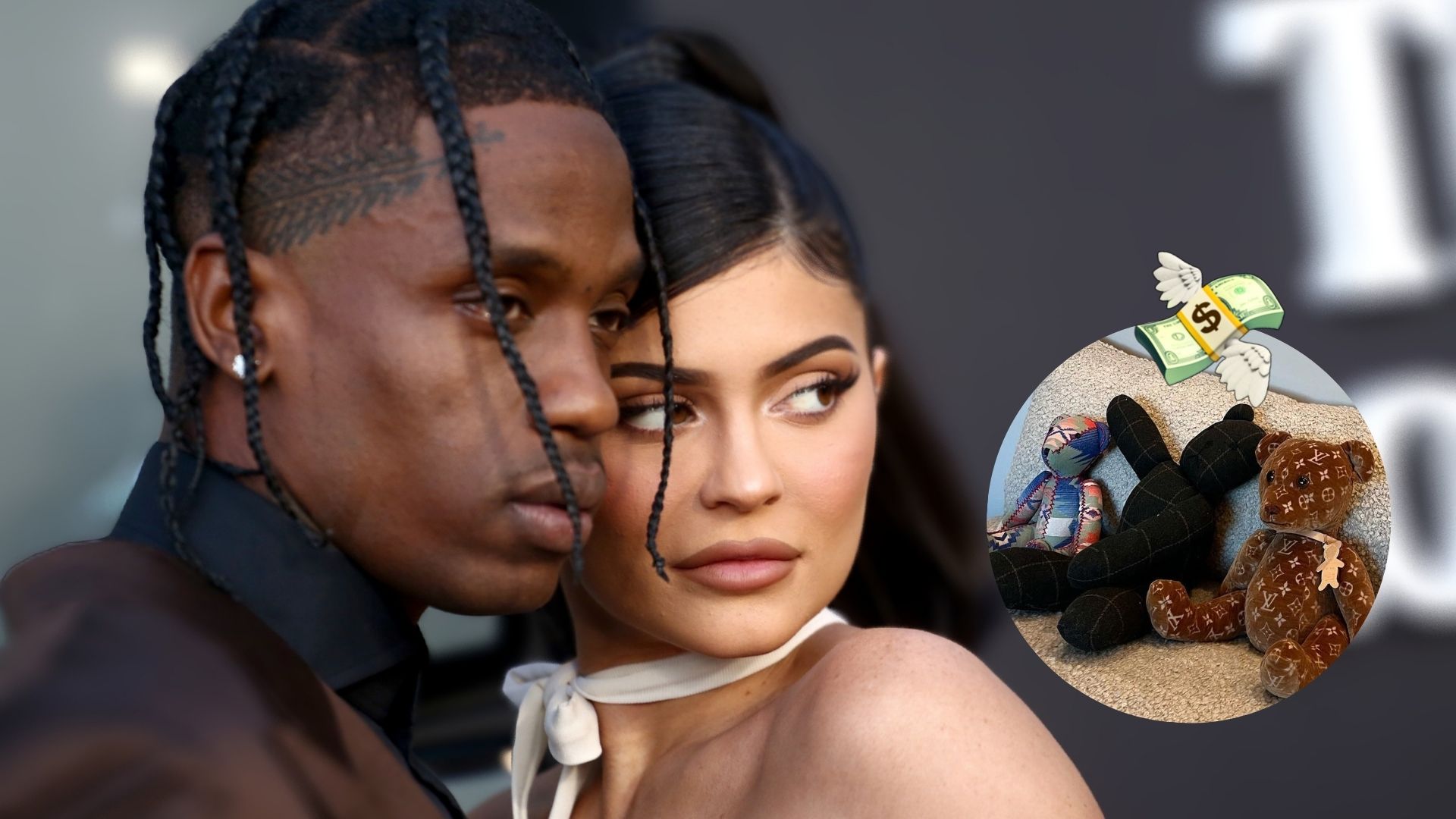 Descoberto o valor da pelúcia Louis Vuitton do filho de Kylie Jenner!