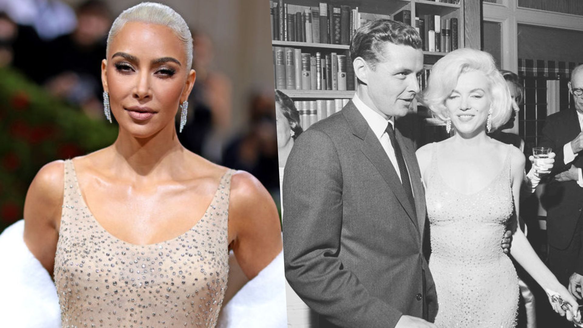 Vestido de Marilyn Monroe parece danificado após uso de Kim Kardashian