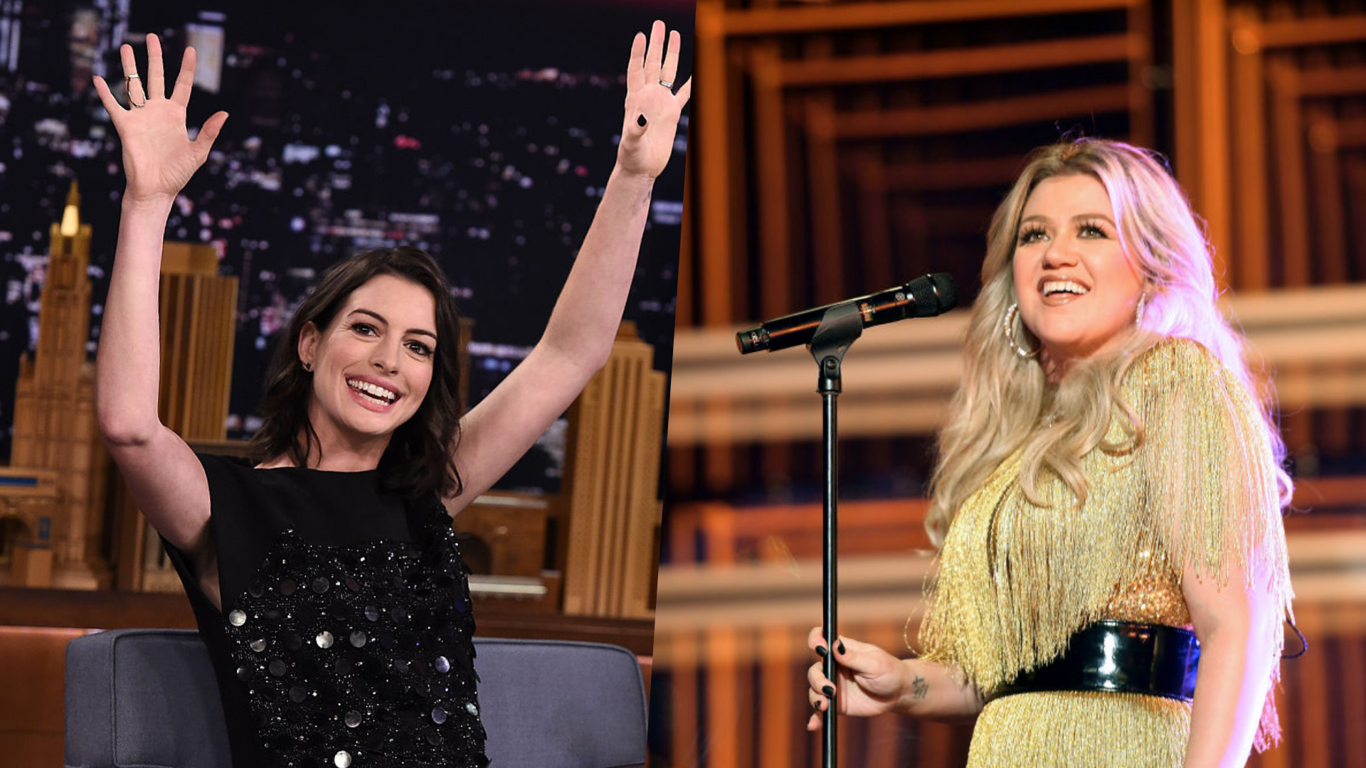 Você precisa ver Anne Hathaway cantando Since U Been Gone, da Kelly Clarkson